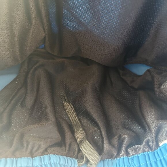 Patagonia Mens Medium Swim Trunks Netplus Shells Blue Lined Shorts Pull On - Picture 3 of 4